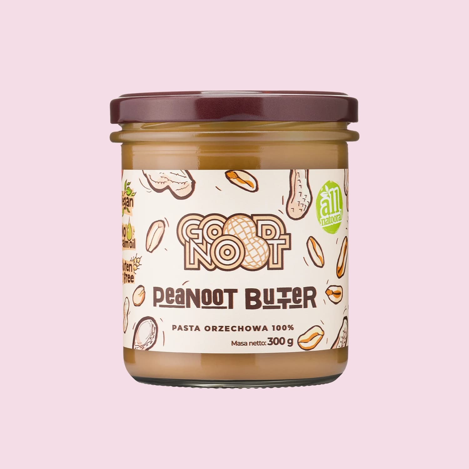 Pasta orzechowa 100% PEANOOT BUTTER – Good Noot