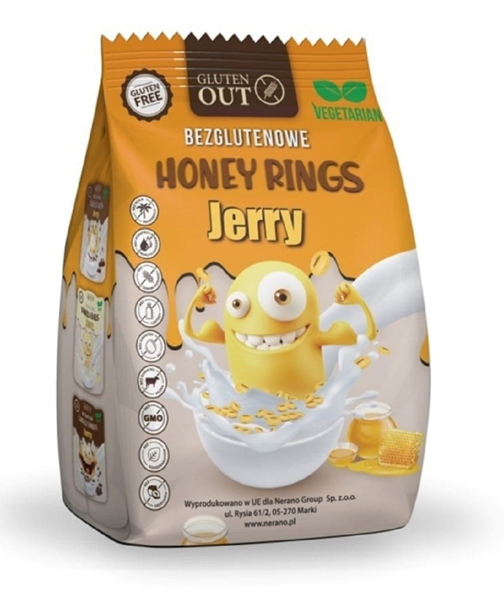 Płatki śniadaniowe Honey Rings – Gluten Out