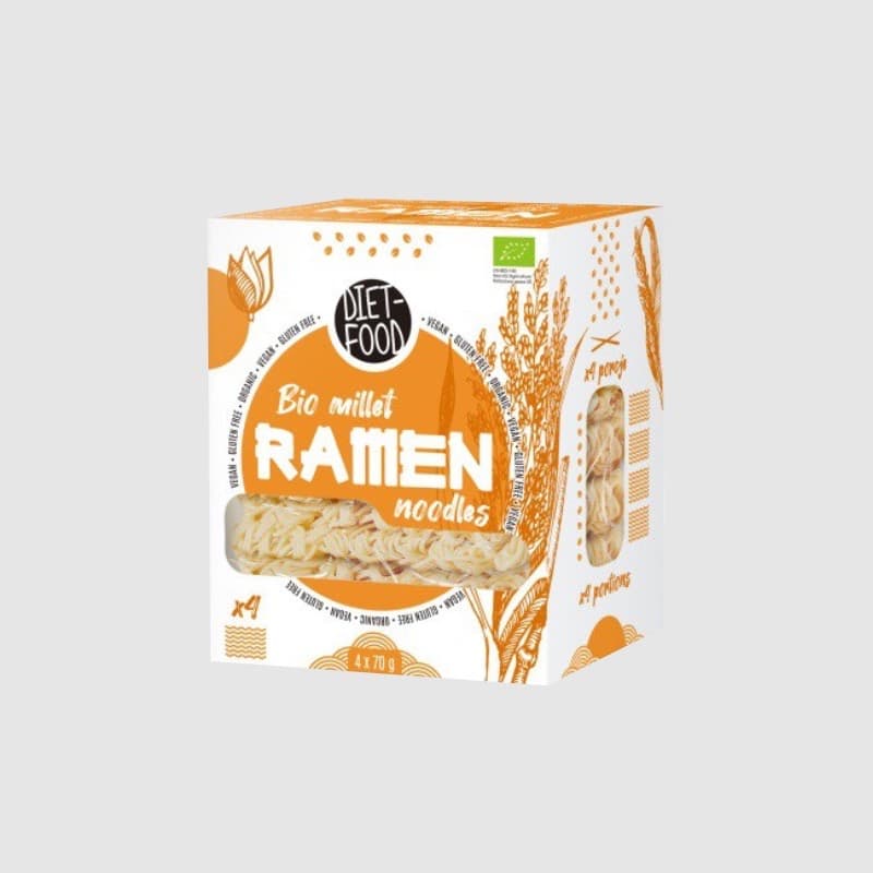 Ramen Bio makaron jaglany – Diet-Food