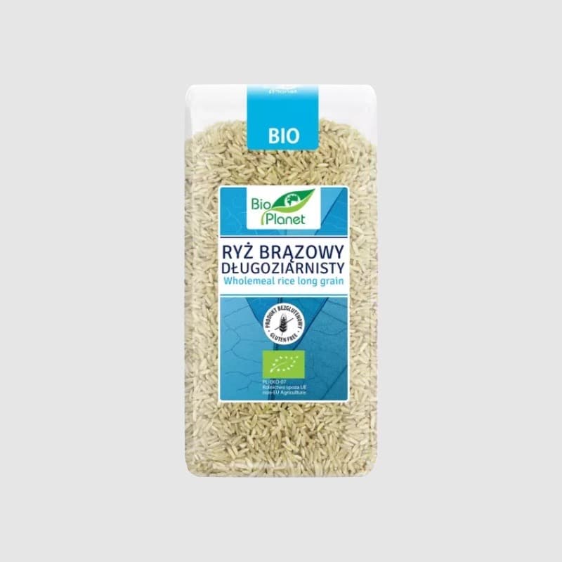 Ryż Brązowy długoziarnisty – Bio Planet
